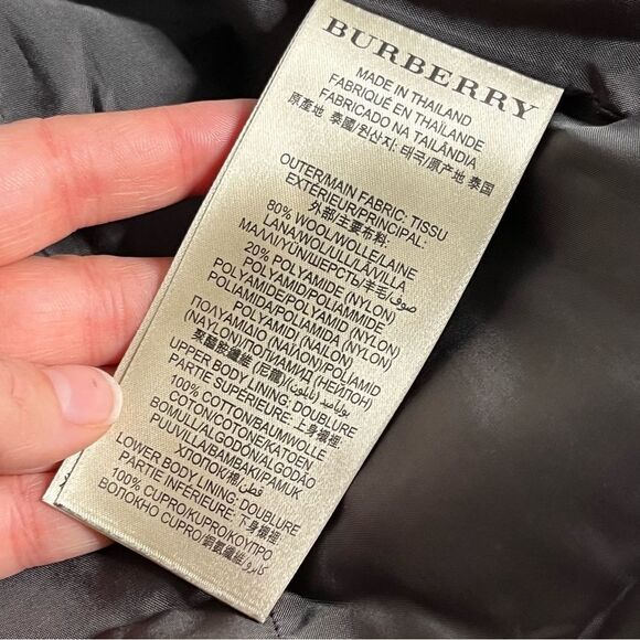 Burberry Brit women’s pea coat - Picture 4 of 7